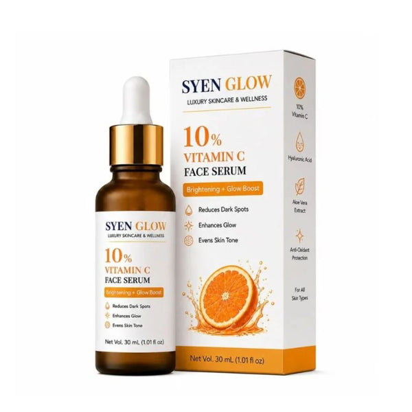 Syenglow 10% Vitamin C Face Serum with Niacinamide & Kojic Acid – 30 mL