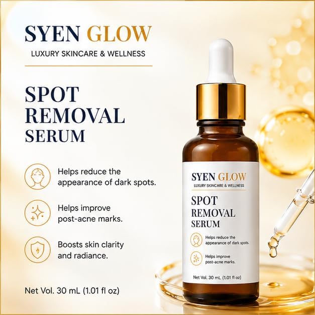 SYEN GLOW Spot Corrector Serum | Daily Face Serum | Lightweight Formula | 15 ml